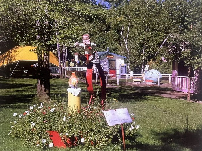 Deer Acres Storybook Amusement Park - Vintage Postcard (newer photo)